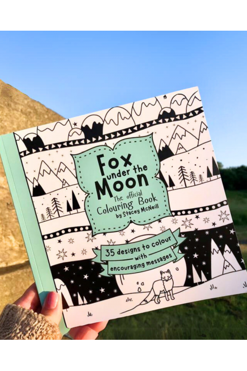 Fox Under the Moon | Colouring Book